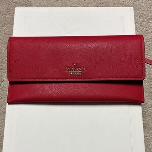 Kate Spade Scarlet Red Wallet
